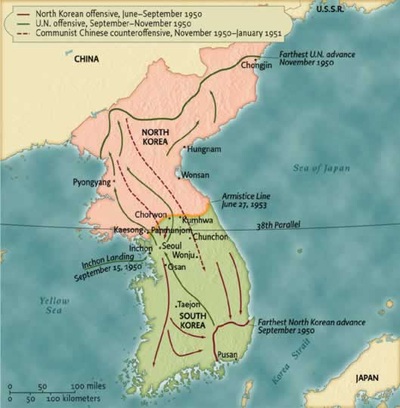 The Korean War, 1950-53 - Ella History 12